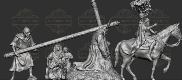 Figuras Misterio Tres Caídas de Triana - Imagen 3