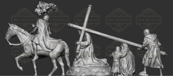 Figuras Misterio Tres Caídas de Triana - Imagen 5